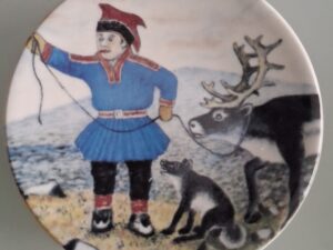 ARABIA 23 Tallrik. Mycket bra skick